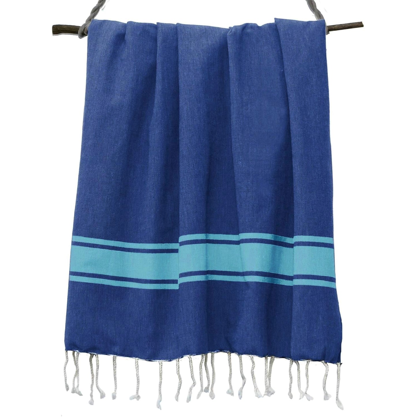 Fouta bicolore coton 100x200 ST TROPEZ
