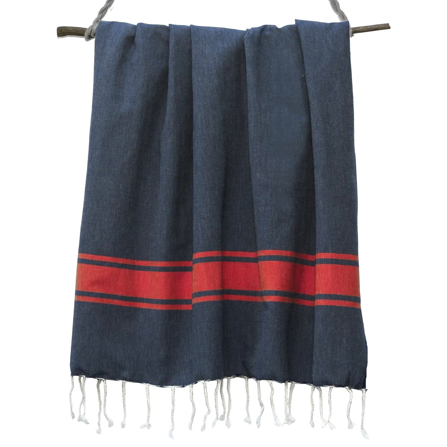 Fouta bicolore coton 100x200 ST TROPEZ