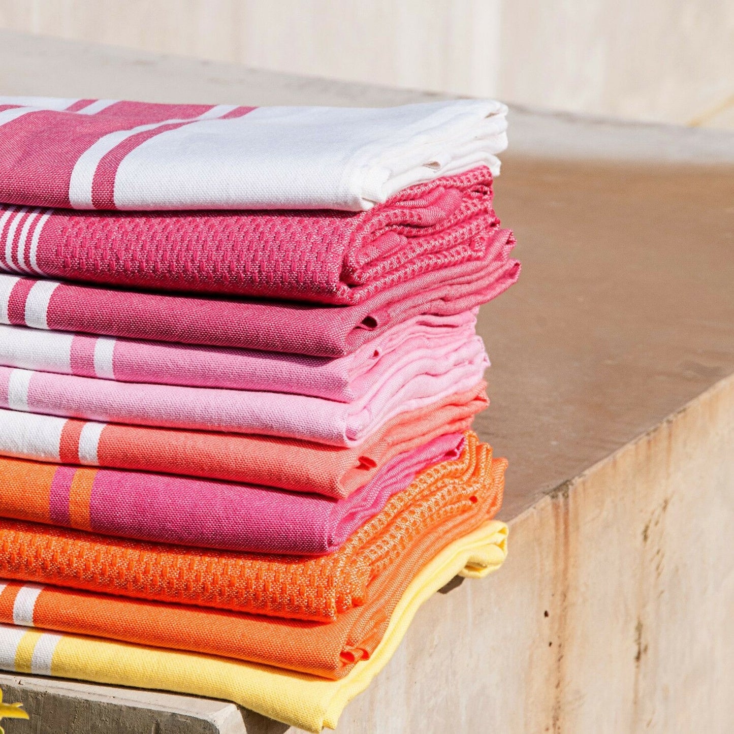 Fouta blanche coton 100x200 ST TROPEZ