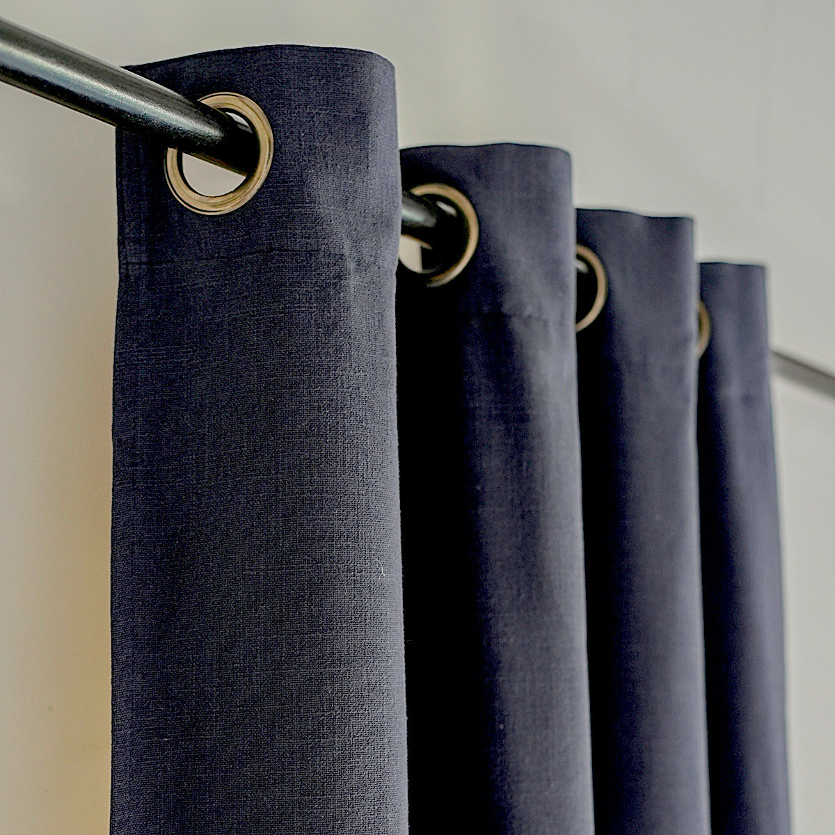 Rideau occultant à oeillets toile de coton 130x260 LOUIS febronie.com