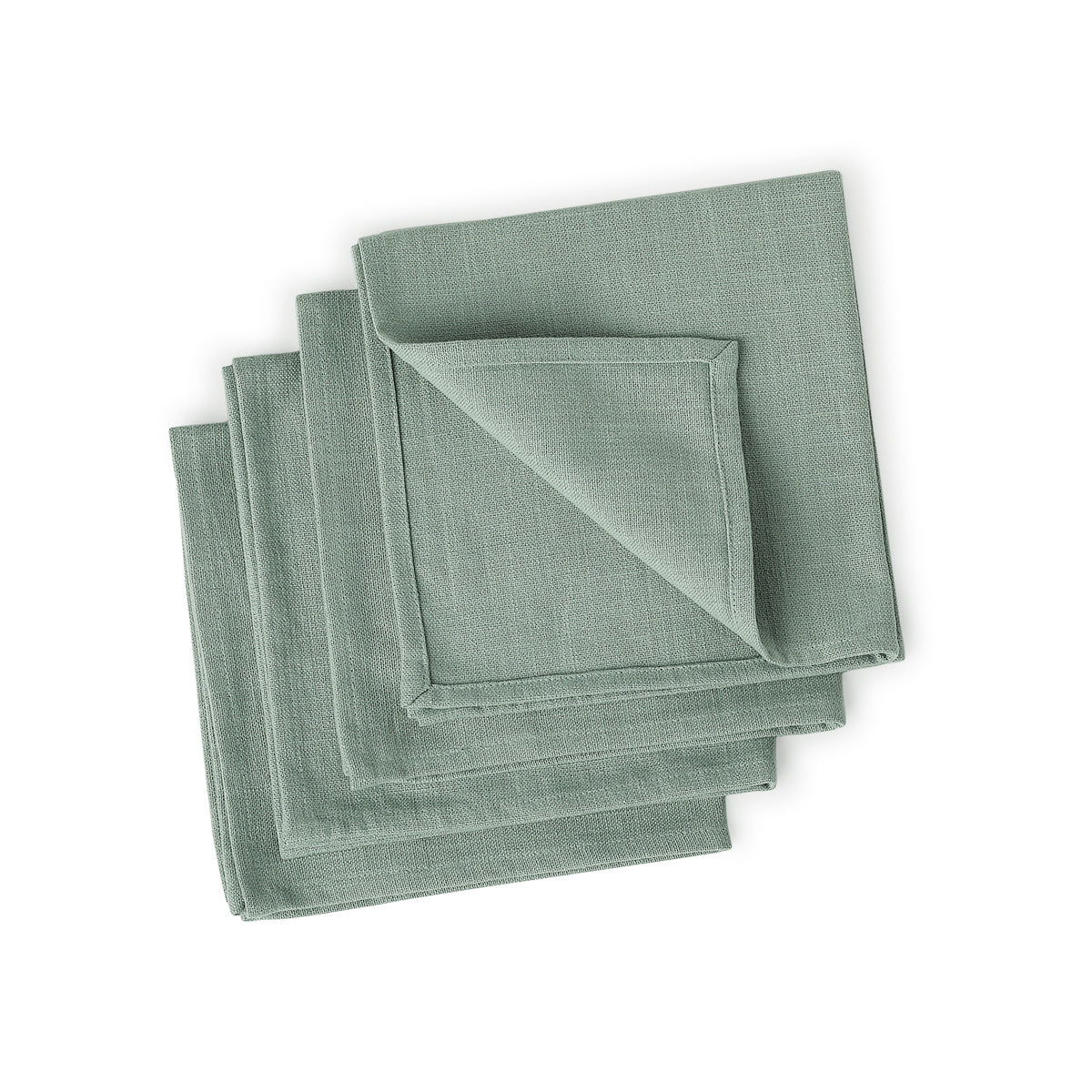 Table napkins (x4) in cotton canvas 45x45 LOUIS