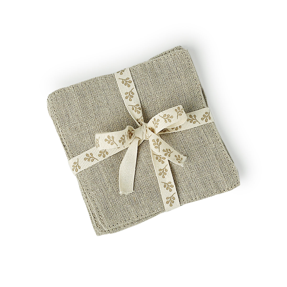 Coasters (x4) cotton 10x10 LOUIS