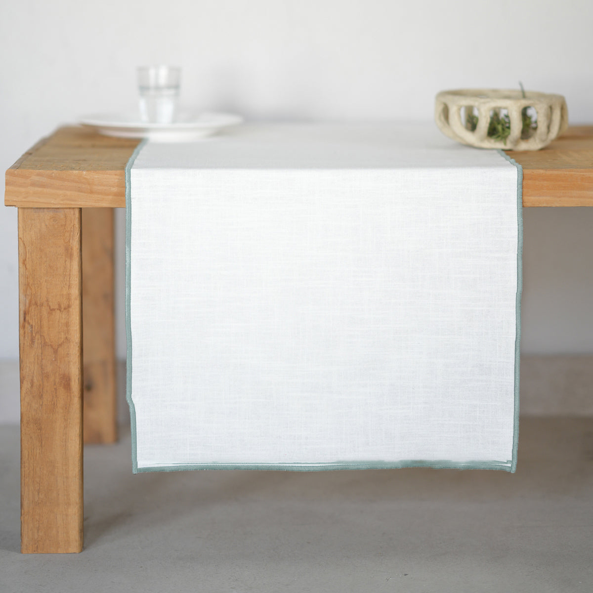 Chemin de table toile de coton 50x150 JULES