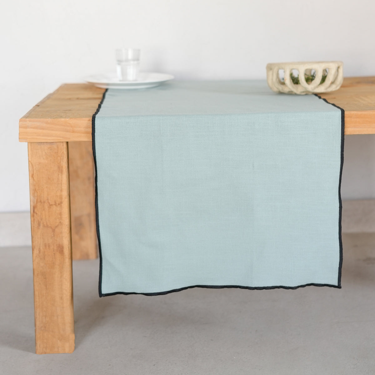 Chemin de table toile de coton 50x150 JULES
