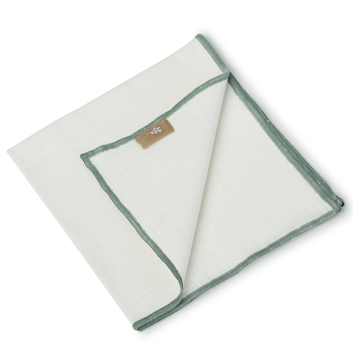 Set di 4 tovaglioli in tela di cotone 45x45 JULES