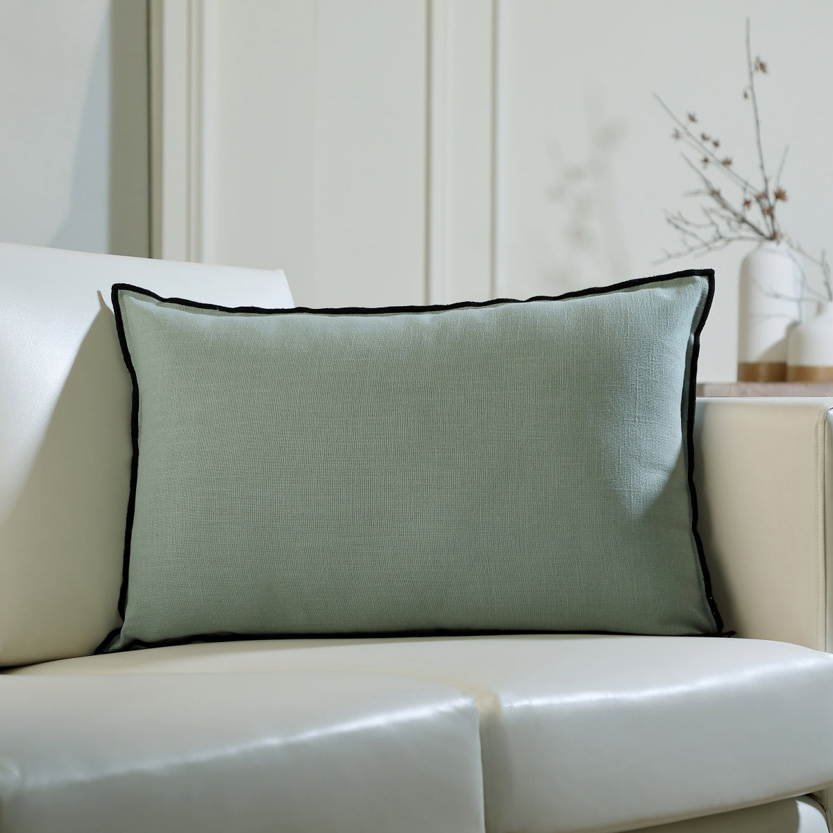 Cuscino in tela di cotone 60x40 JULES