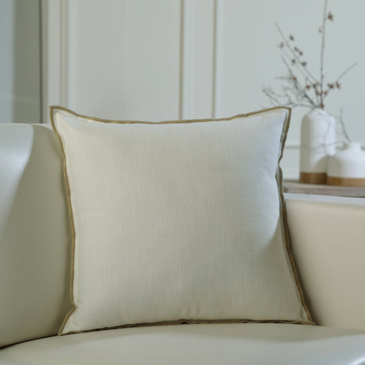 Coussin toile de coton 50x50 JULES - febronie.com