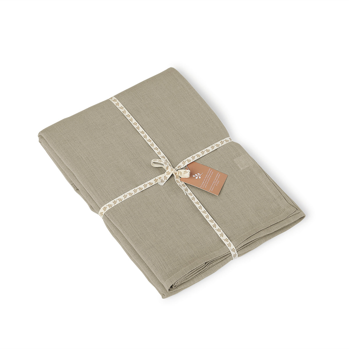 Eyelet curtain in washed linen 140x260 PAUL