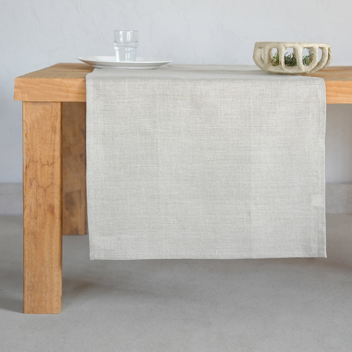 Runner da tavola in lino lavato 50x150 PAUL