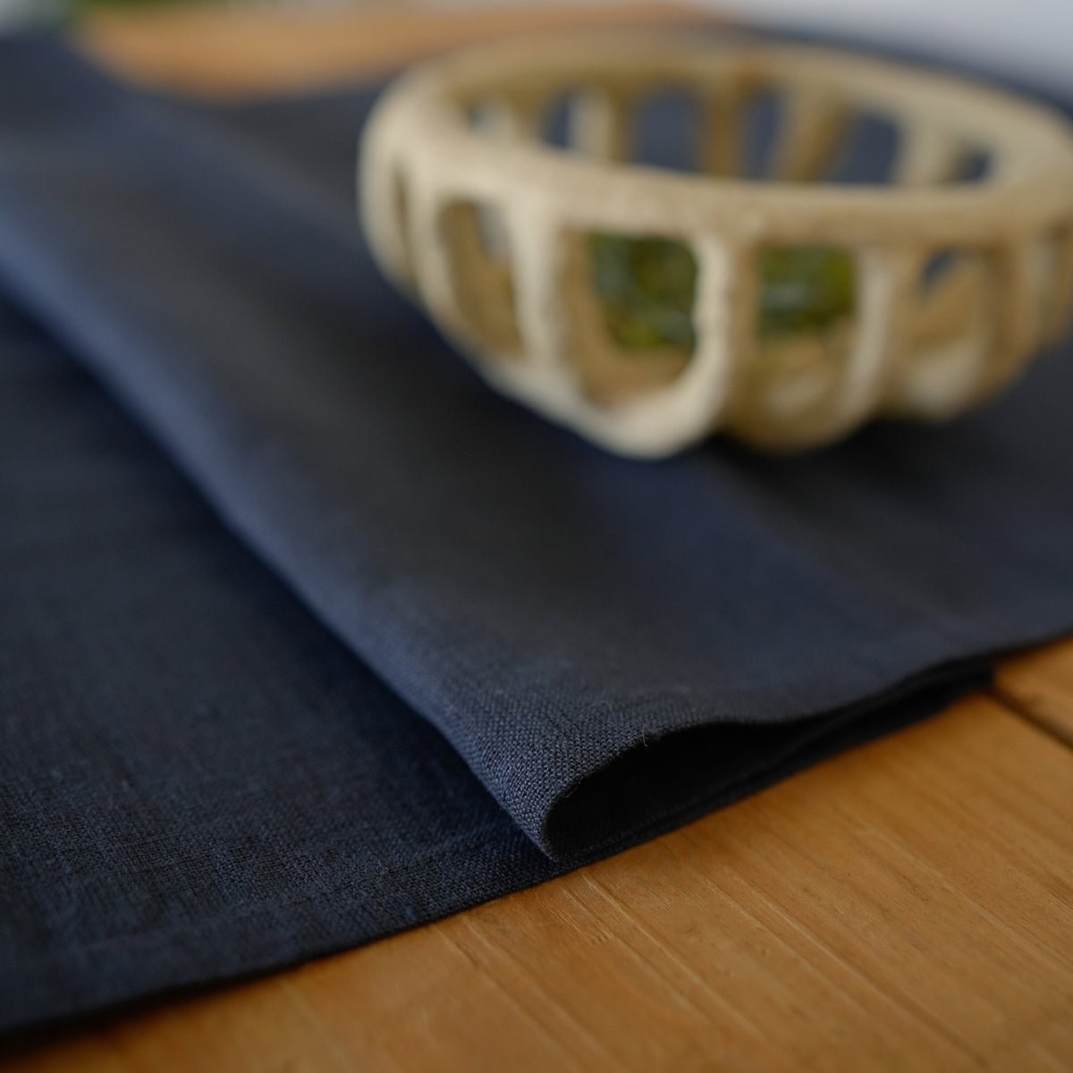Runner da tavola in lino lavato 50x150 PAUL