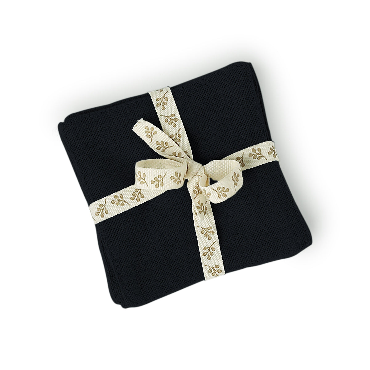 Coasters (x4) in washed linen 10x10 PAUL