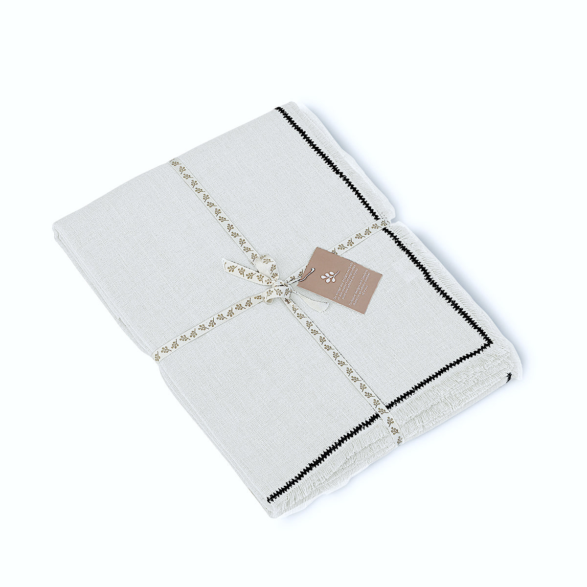 Tablecloth in washed linen 140x140 GABRIEL
