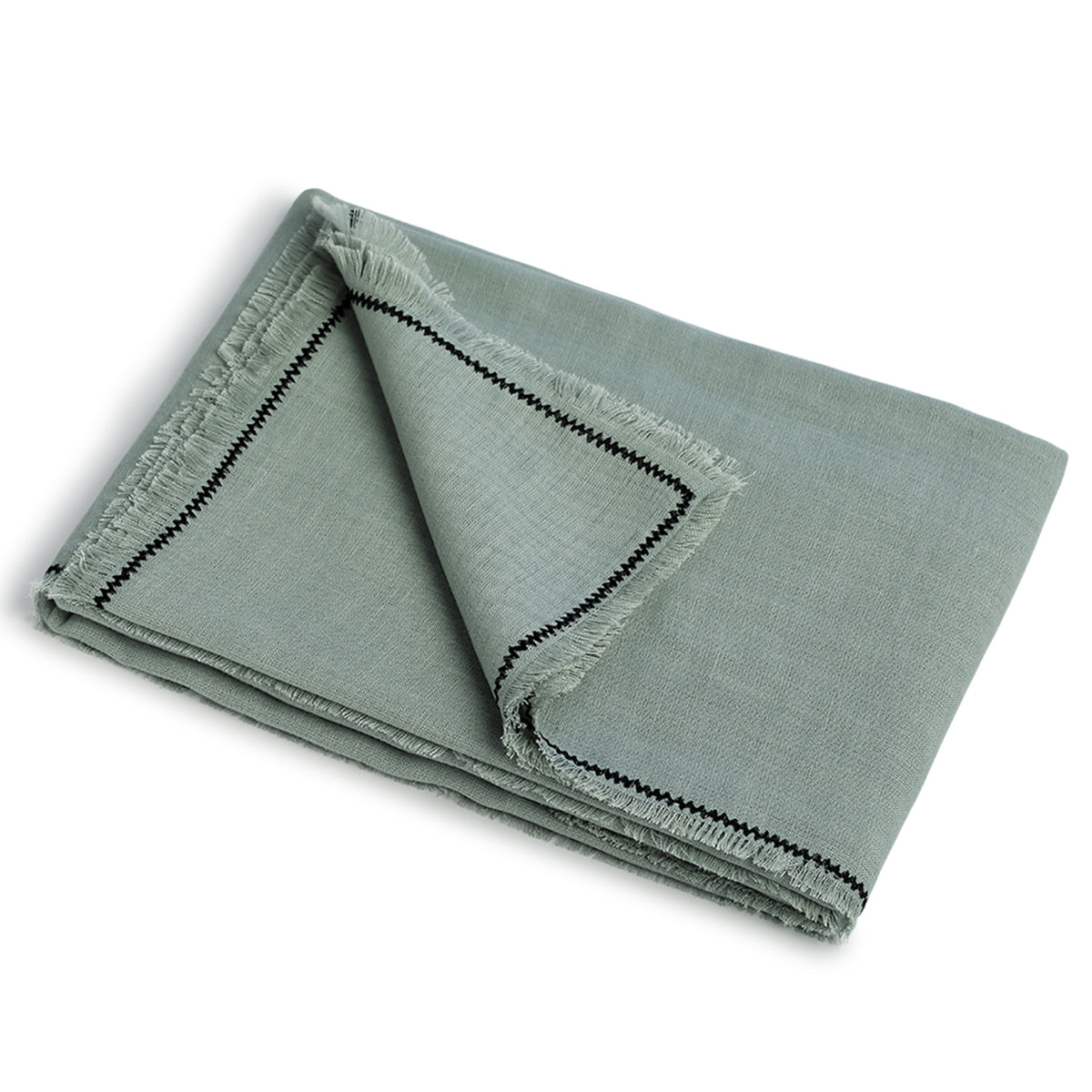 Tablecloth in washed linen 140x140 GABRIEL