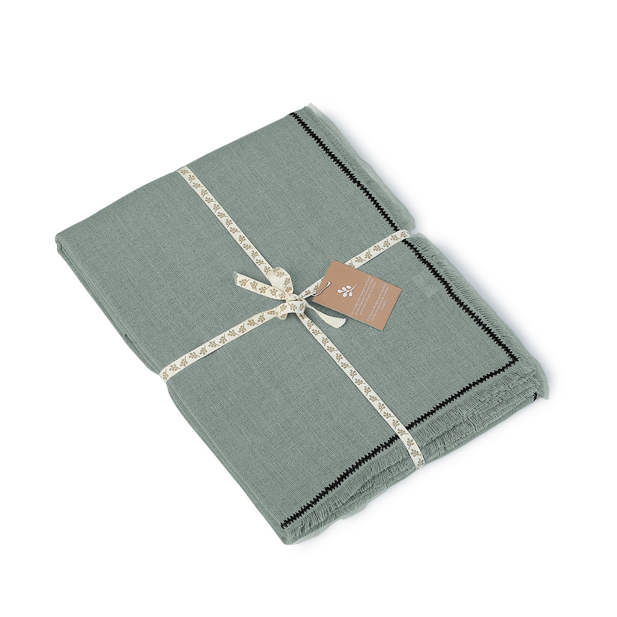 Tablecloth in washed linen 140x140 GABRIEL