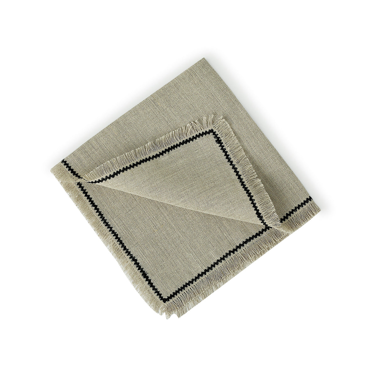 Table napkins (x4) in washed linen 45x45 GABRIEL