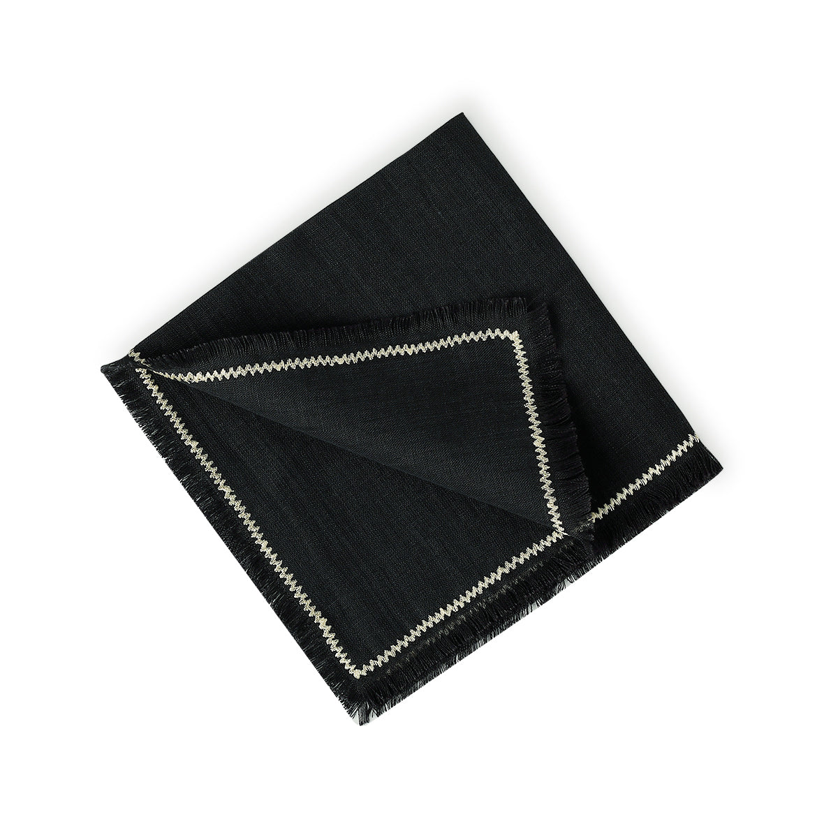 Table napkins (x4) in washed linen 45x45 GABRIEL
