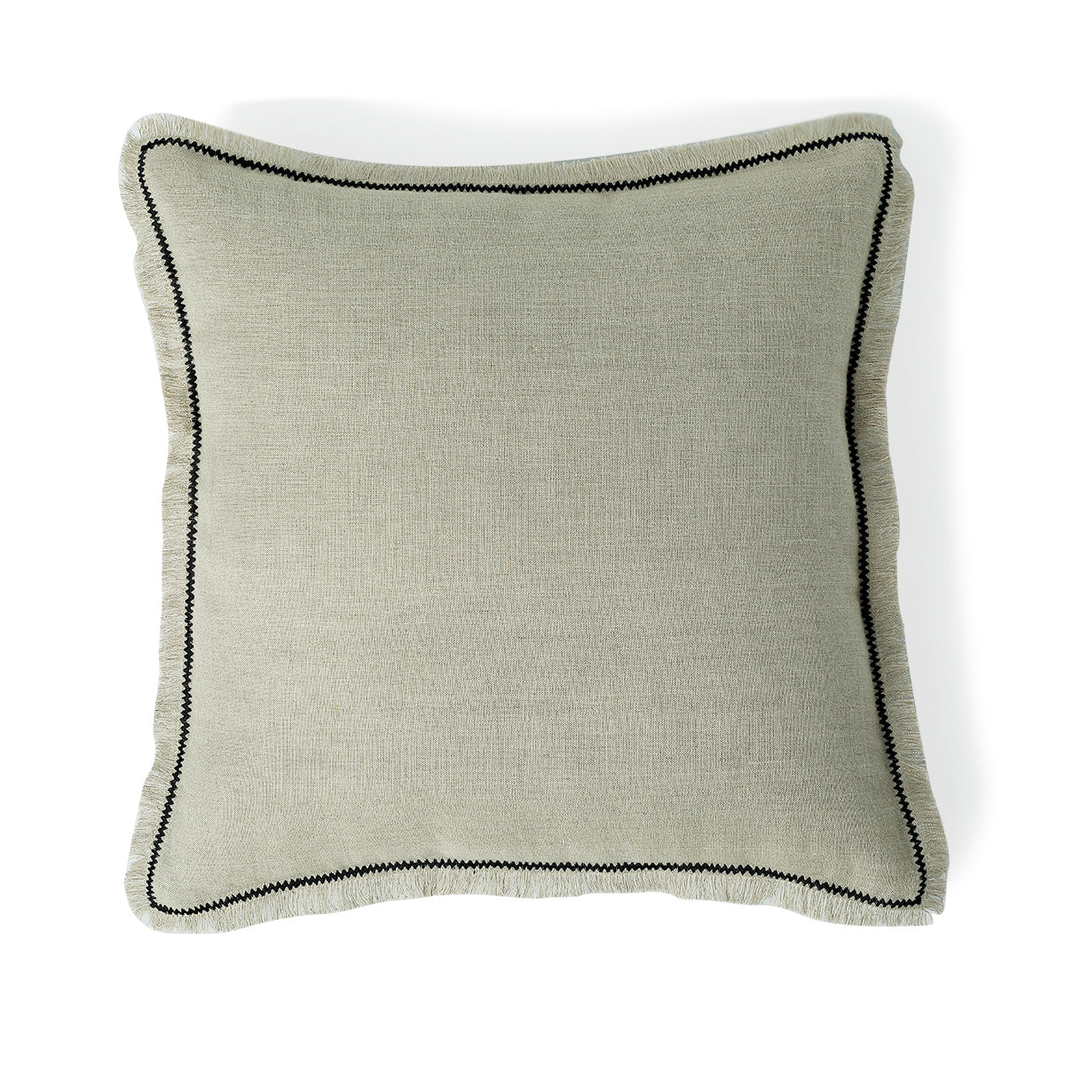 Cushion in washed linen 50x50 GABRIEL