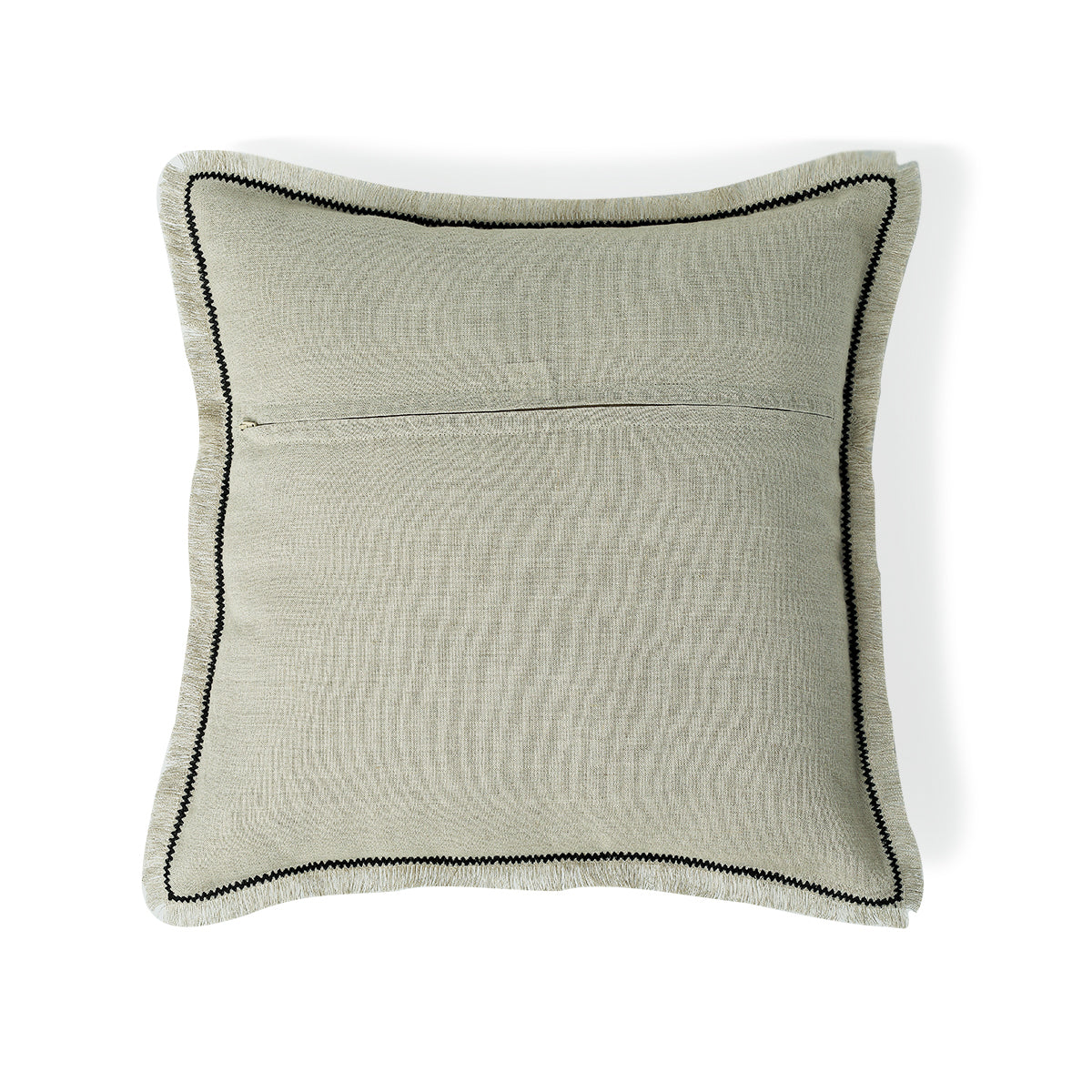 Cushion in washed linen 50x50 GABRIEL