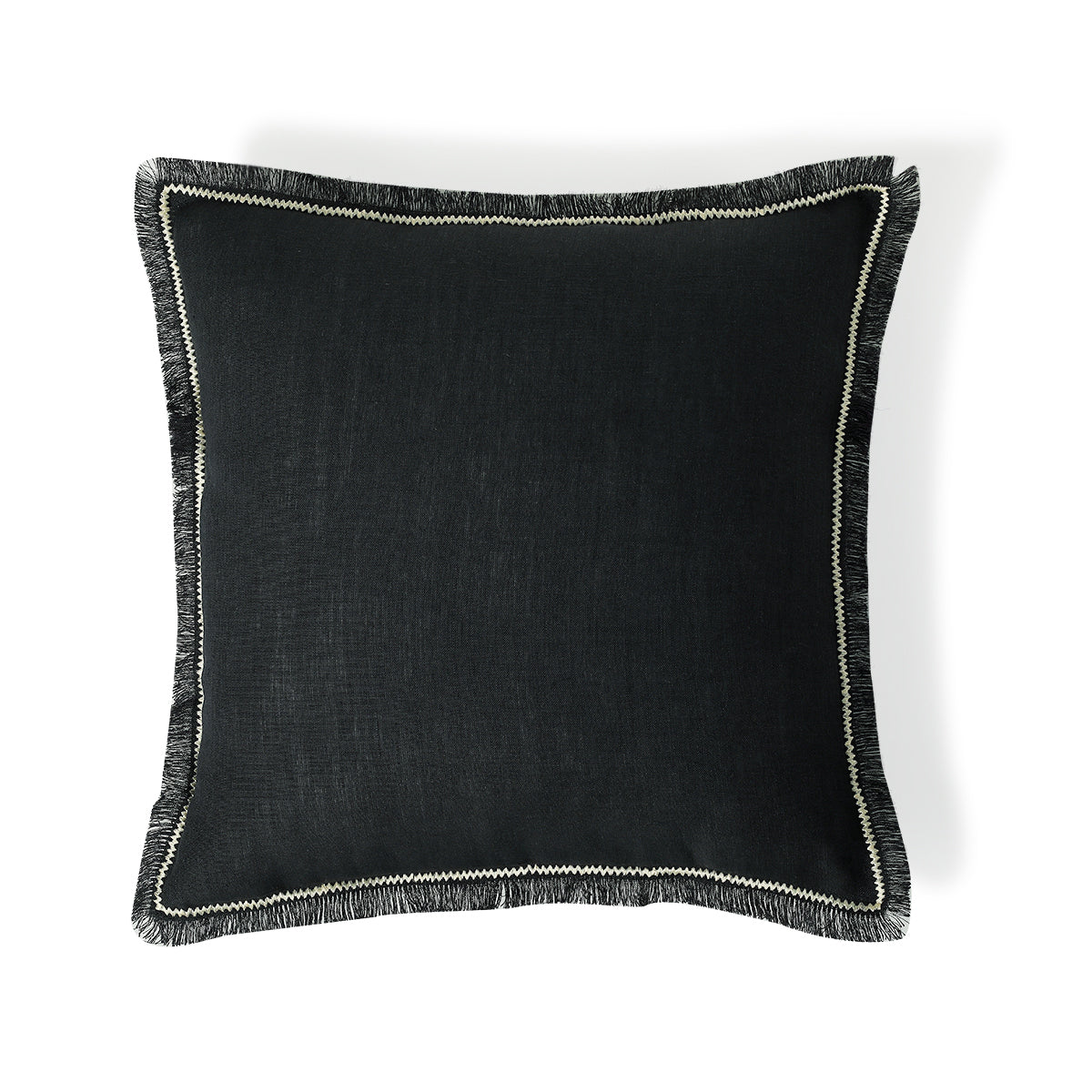 Cushion in washed linen 50x50 GABRIEL