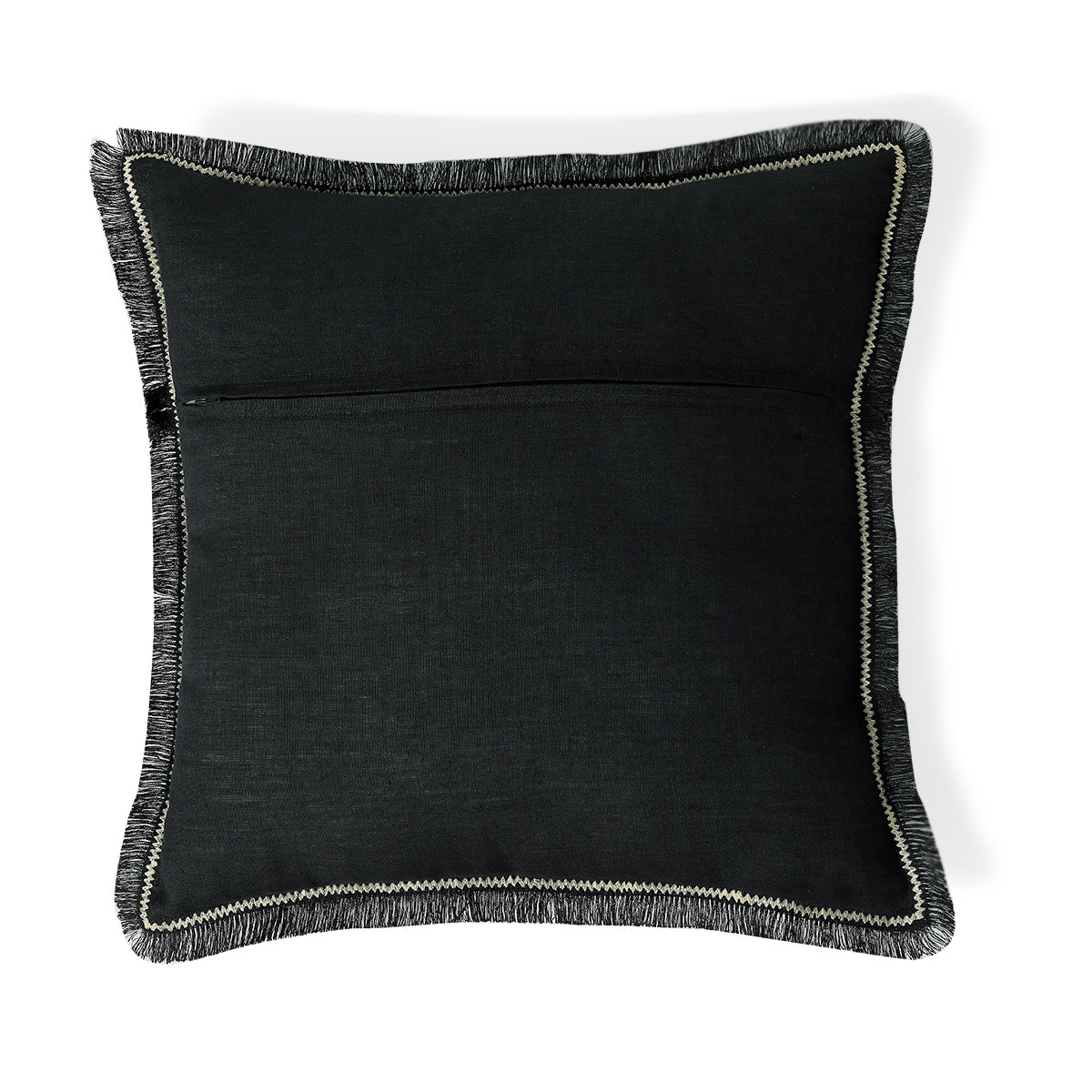 Cushion in washed linen 50x50 GABRIEL