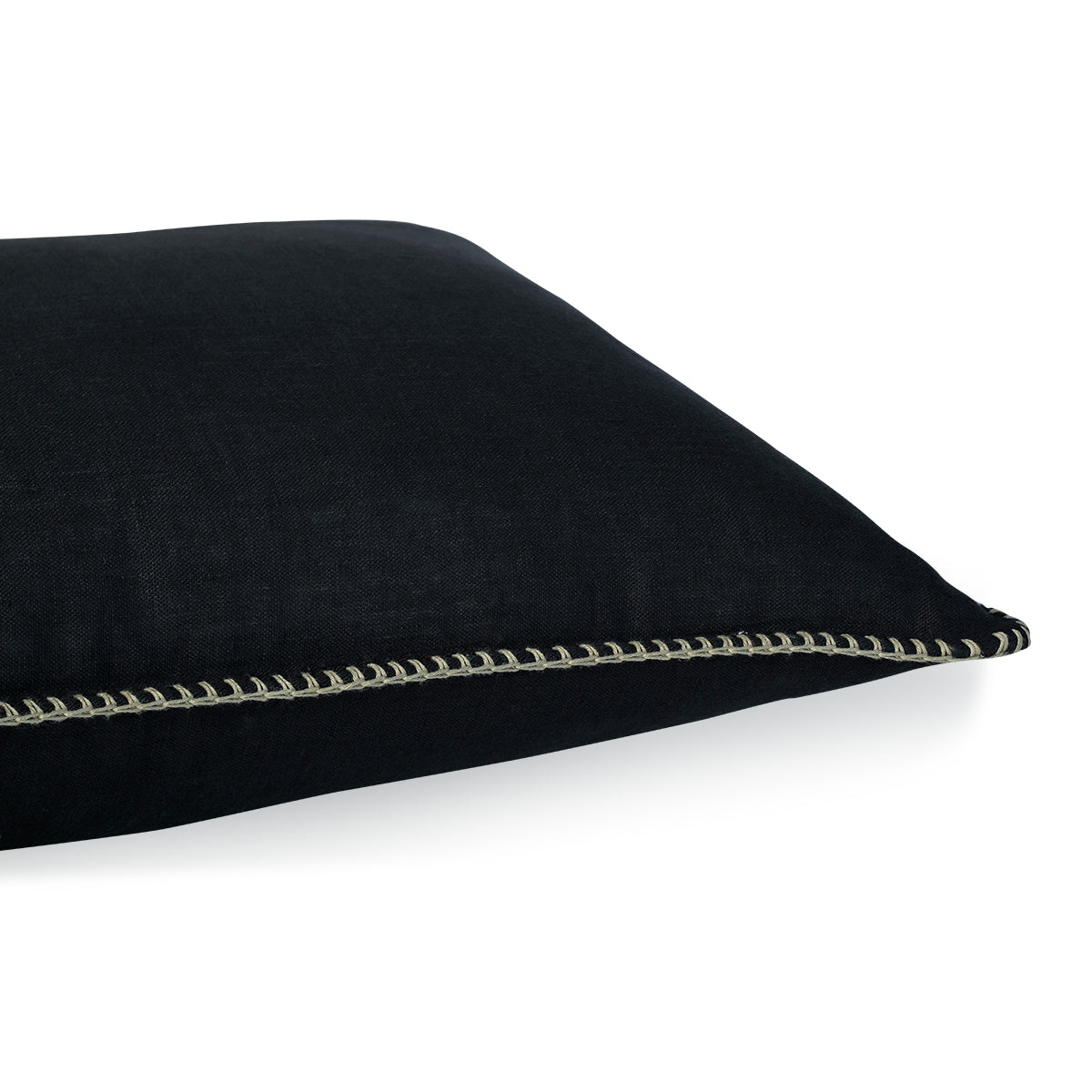 Cushion in washed linen 60x40 MAXIME