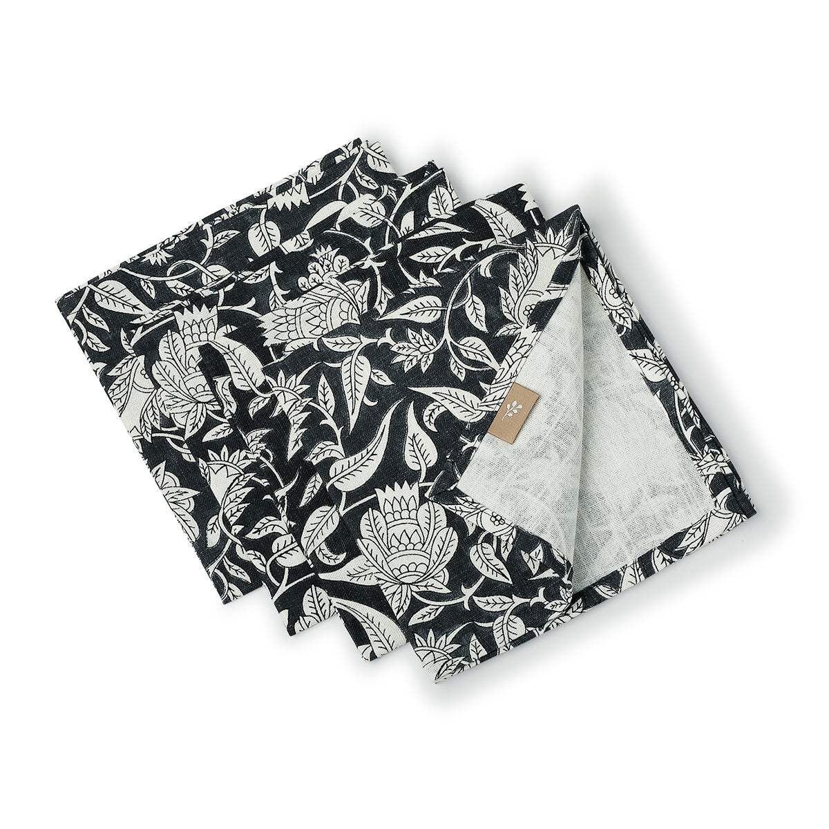 Table napkin (x4) in cotton canvas 45x45 NOIDA