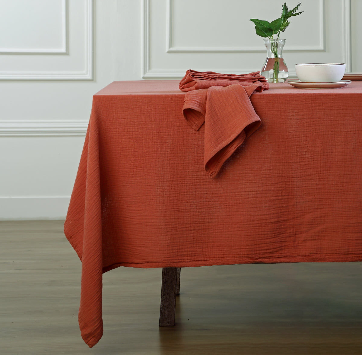 Tovaglia in garza di cotone 150x350 CARLA
