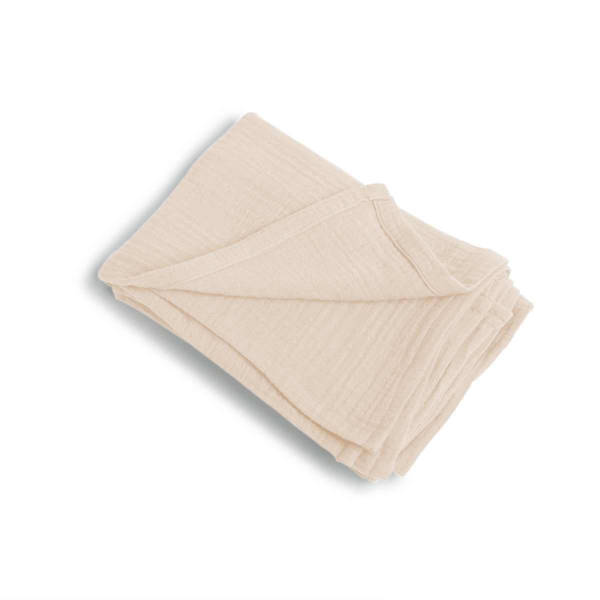 Taie d'oreiller (x2) gaze de coton rose CARLA