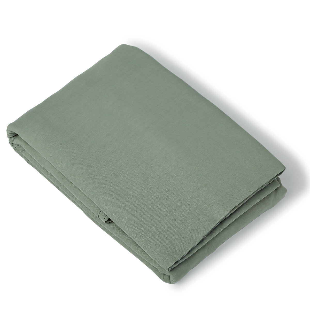 Copripiumino di cotone lavato verde celadon LUNA