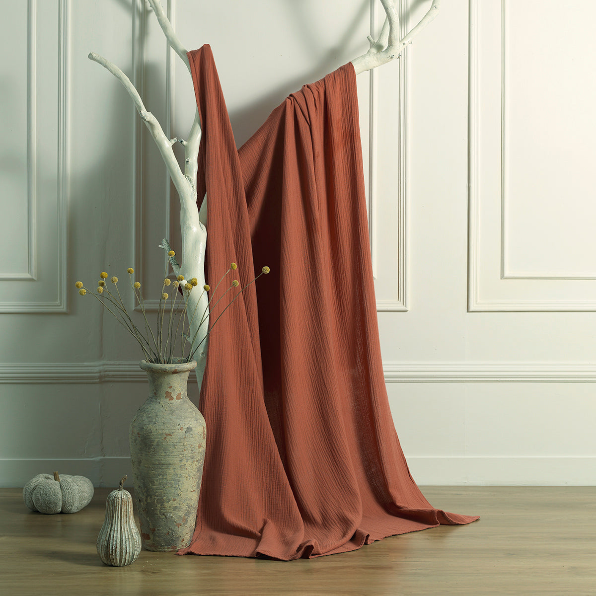 Copriletto in garza di cotone CARLA 230x250