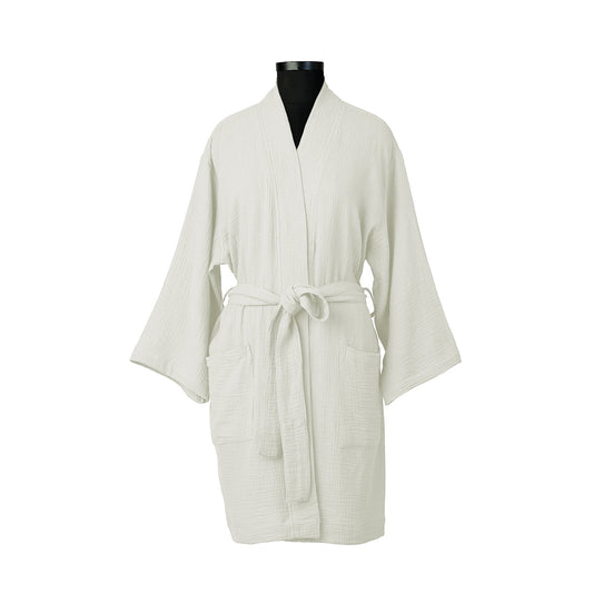 Peignoir kimono gaze de coton 95x64 CARLA - febronie.com