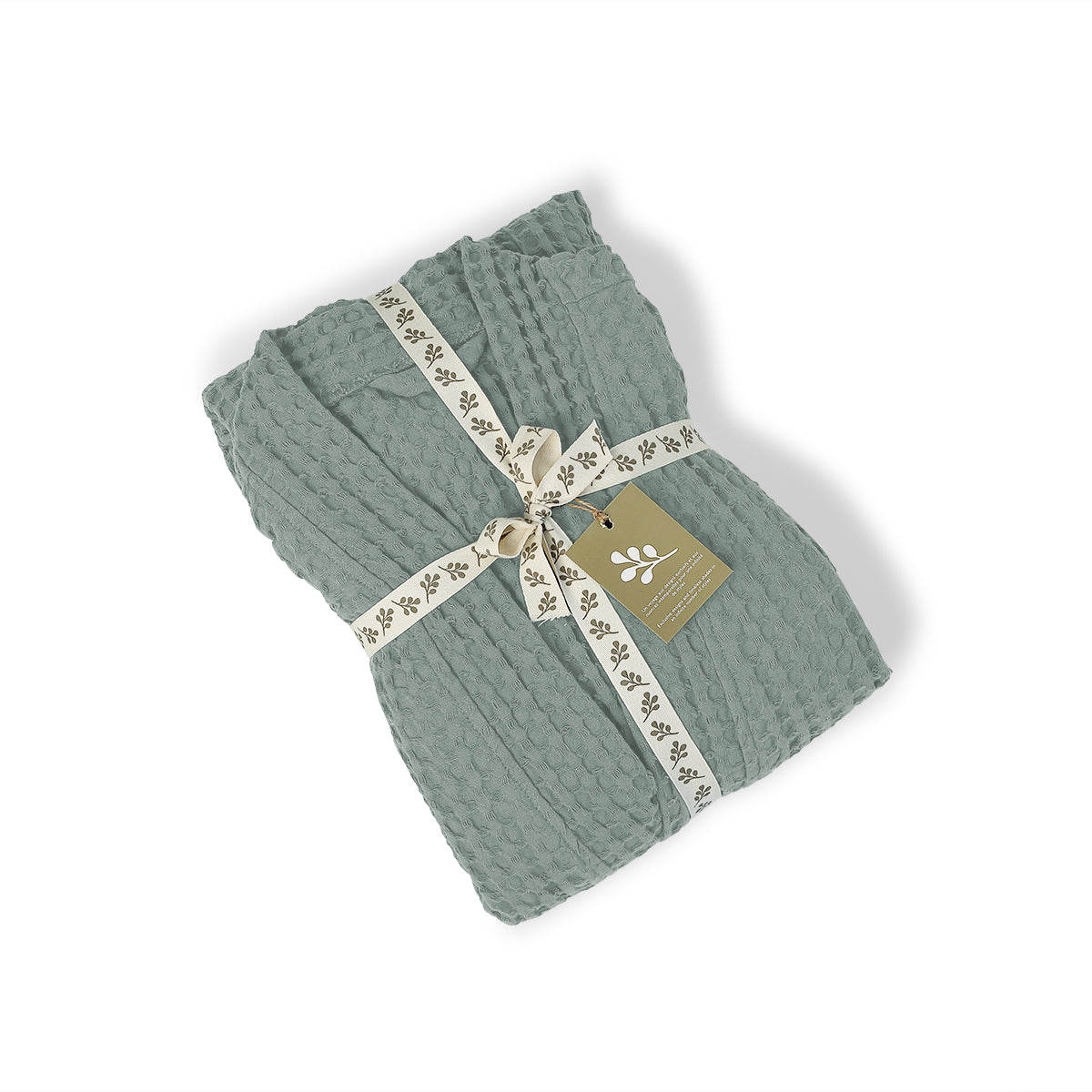 Peignoir kimono coton gaufré 95x64 DARIA febronie.com