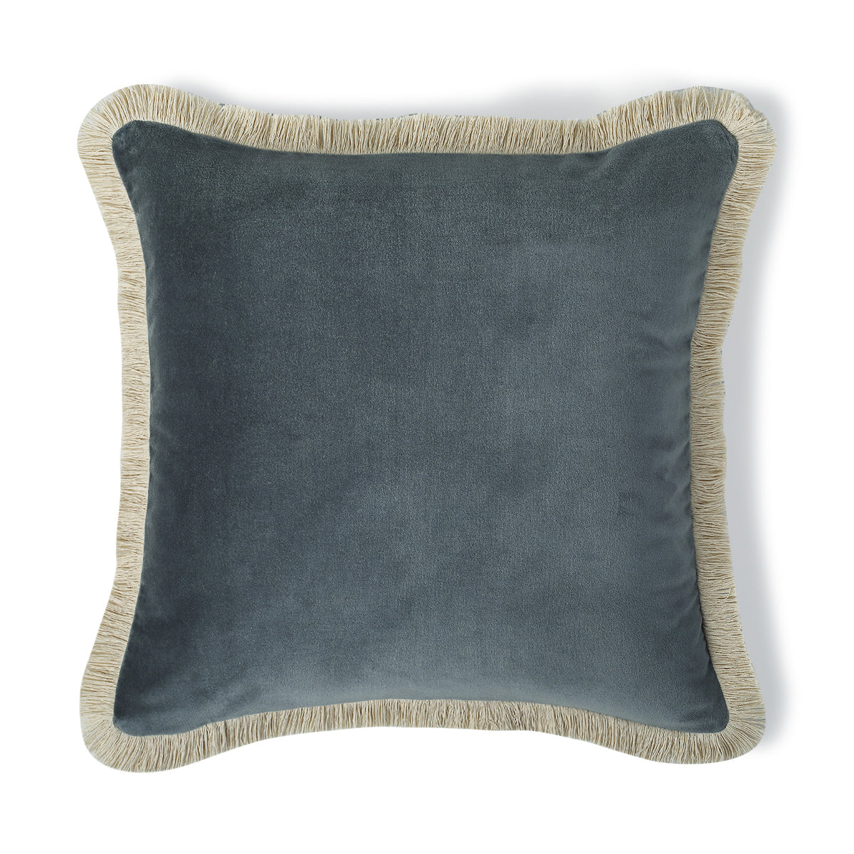 Housse de coussin velours de coton 50x50 RIVA