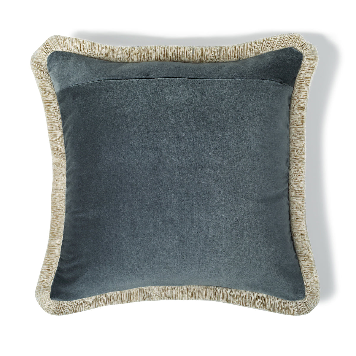 Housse de coussin velours de coton 50x50 RIVA