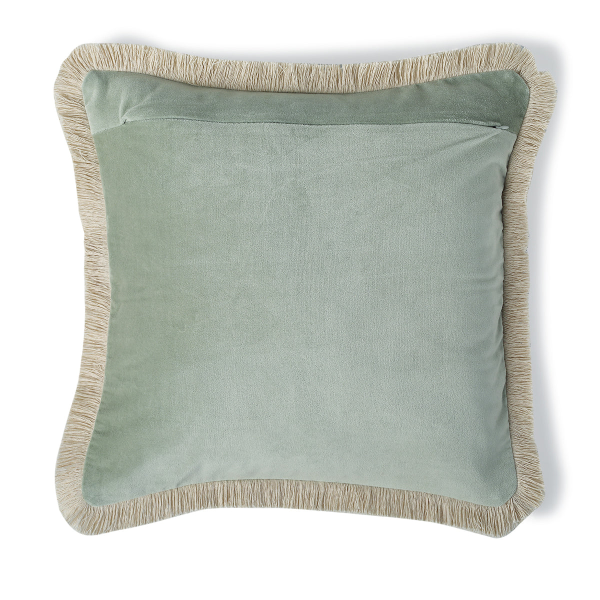 Housse de coussin velours de coton 50x50 RIVA