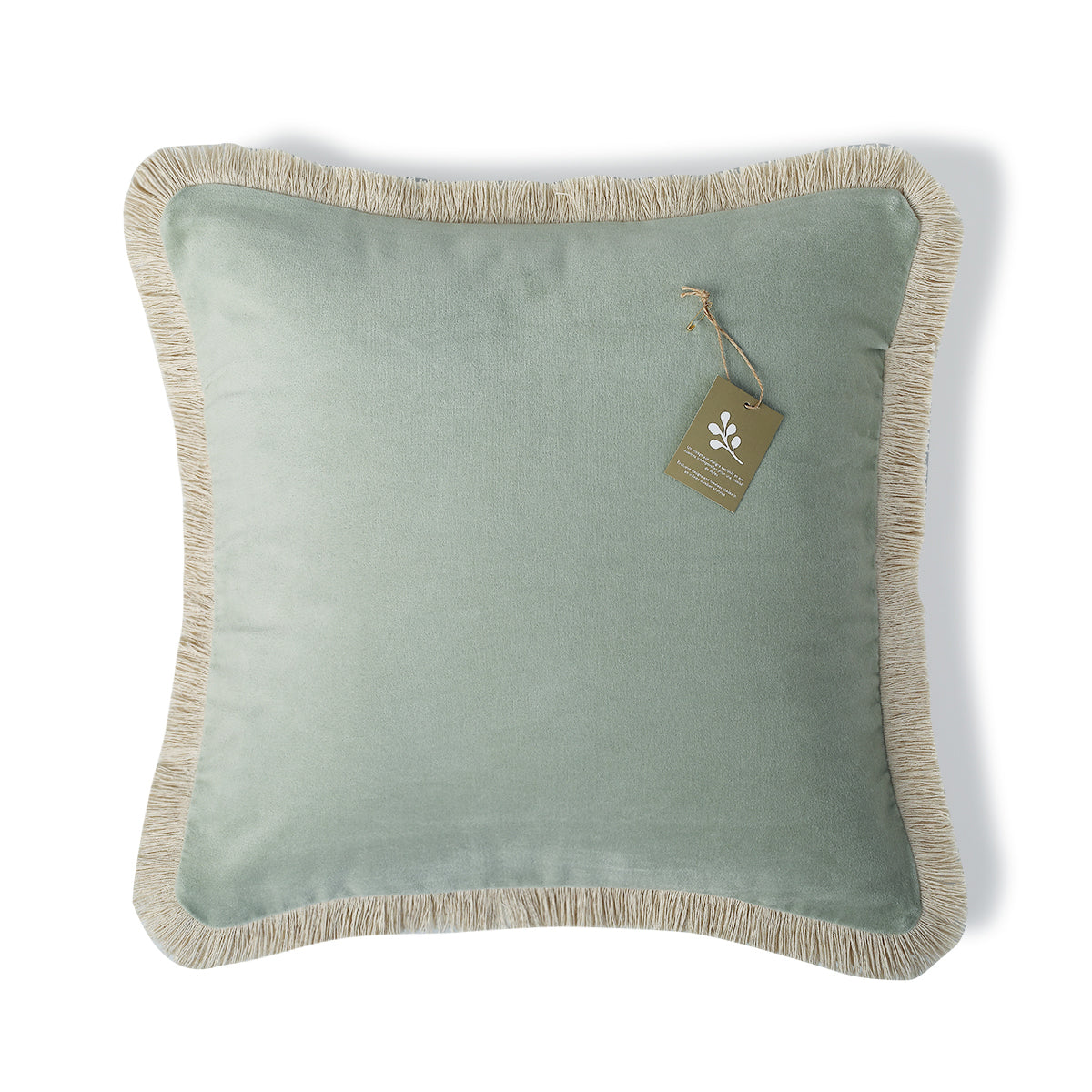 Housse de coussin velours de coton 50x50 RIVA