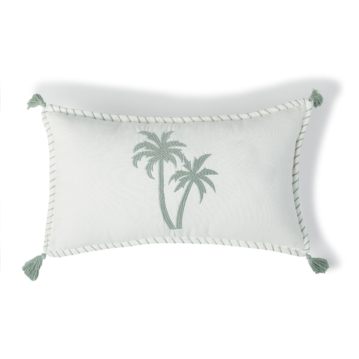 Housse de coussin toile de coton 50x30 OASIS - febronie.com
