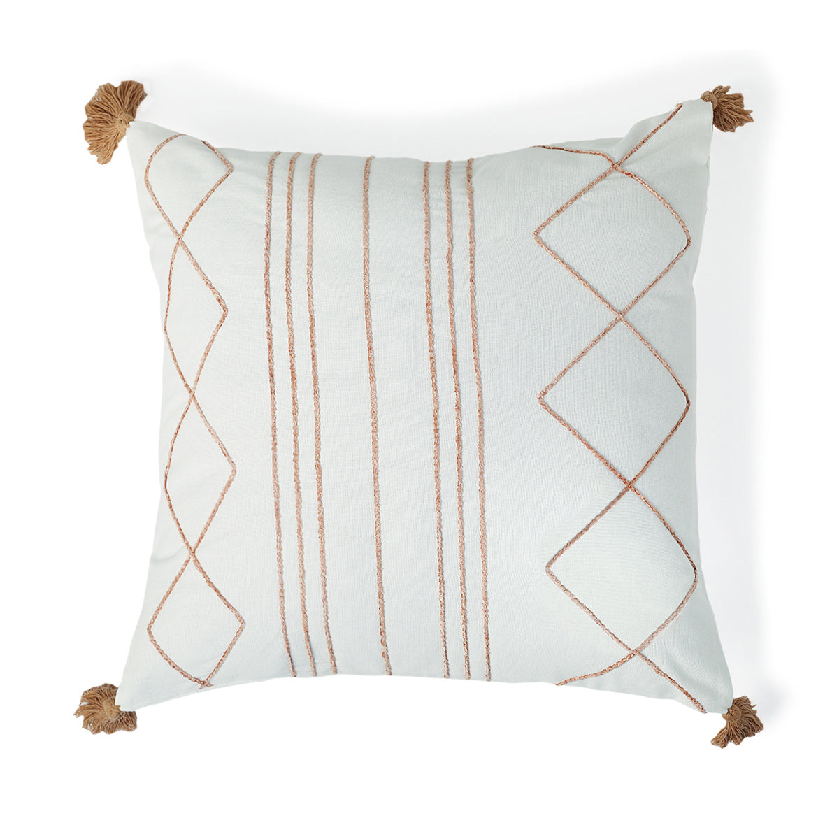 Housse de coussin toile de coton 50x50 NEVADA