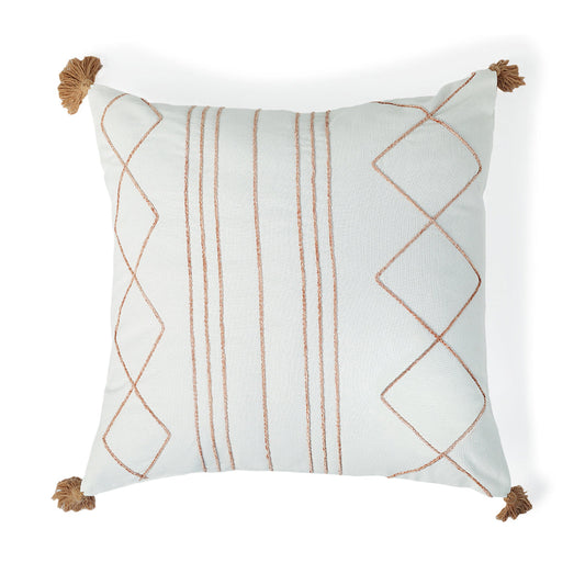 Housse de coussin toile de coton 50x50 NEVADA - febronie.com