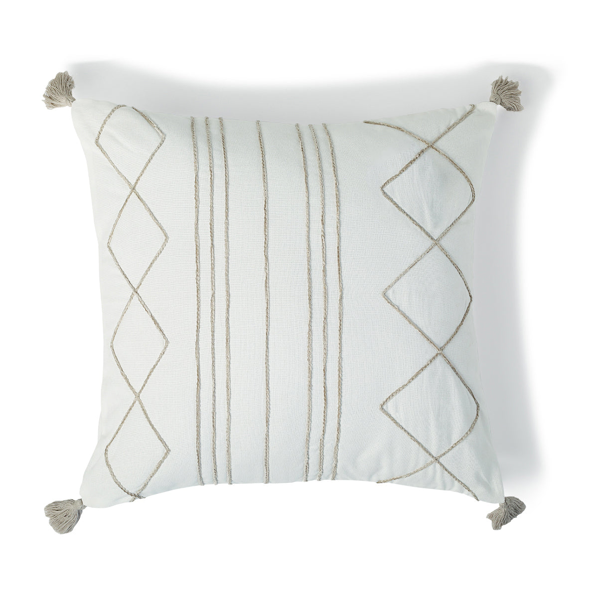 Housse de coussin toile de coton 50x50 NEVADA