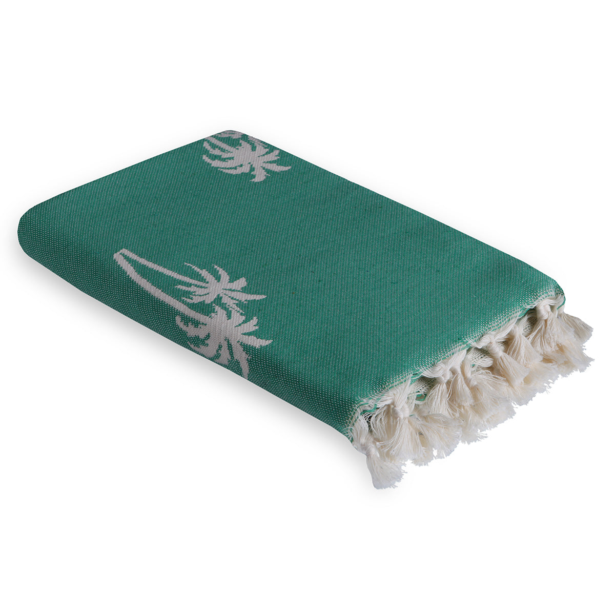 Fouta jacquard coton PALMIER 100X200