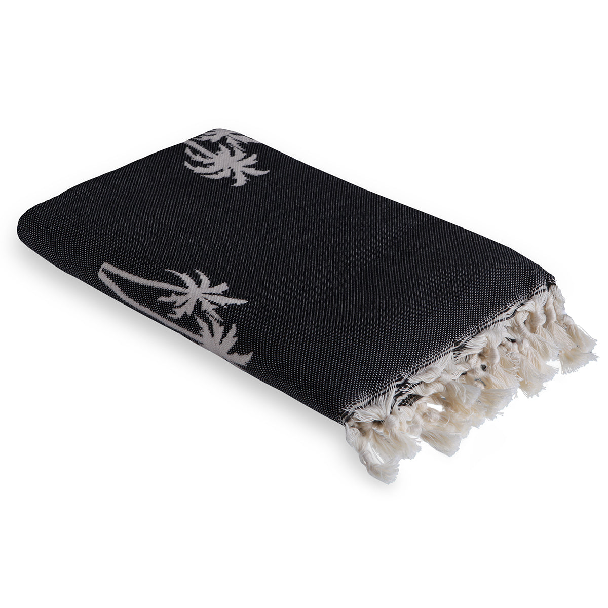 Fouta jacquard coton 100x200 PALMIER