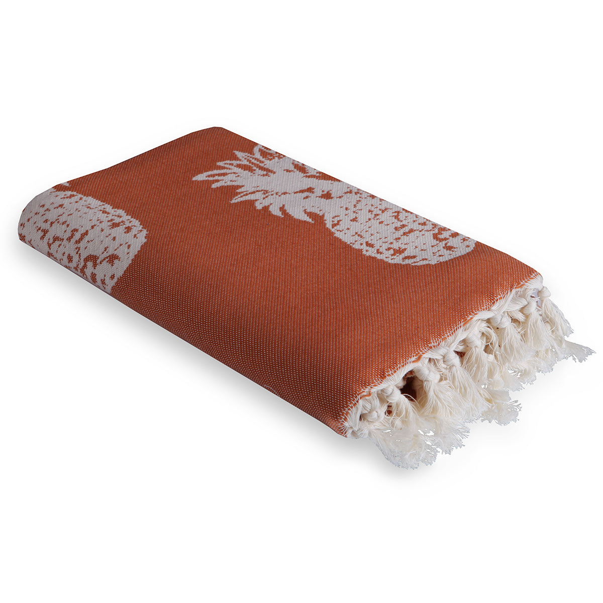 Fouta jacquard coton 100x200 ANANAS