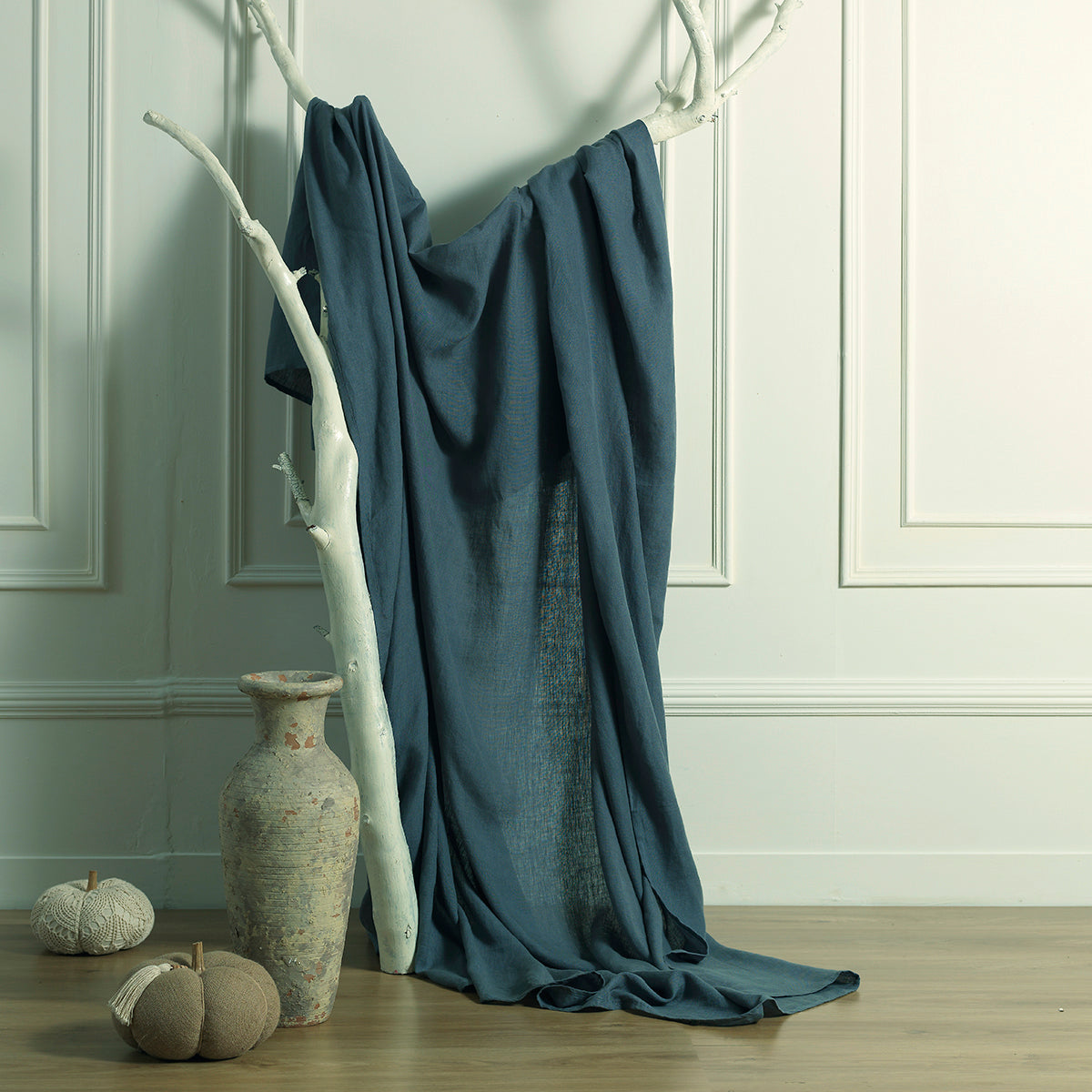 Jeté de lit lin lavé CAMILLE 230x250