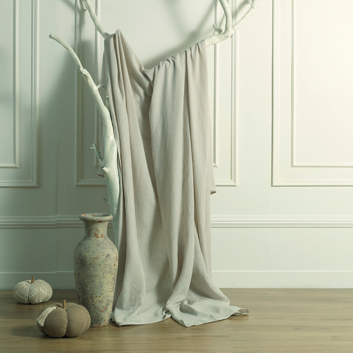 Jeté de lit lin lavé CAMILLE 230x250