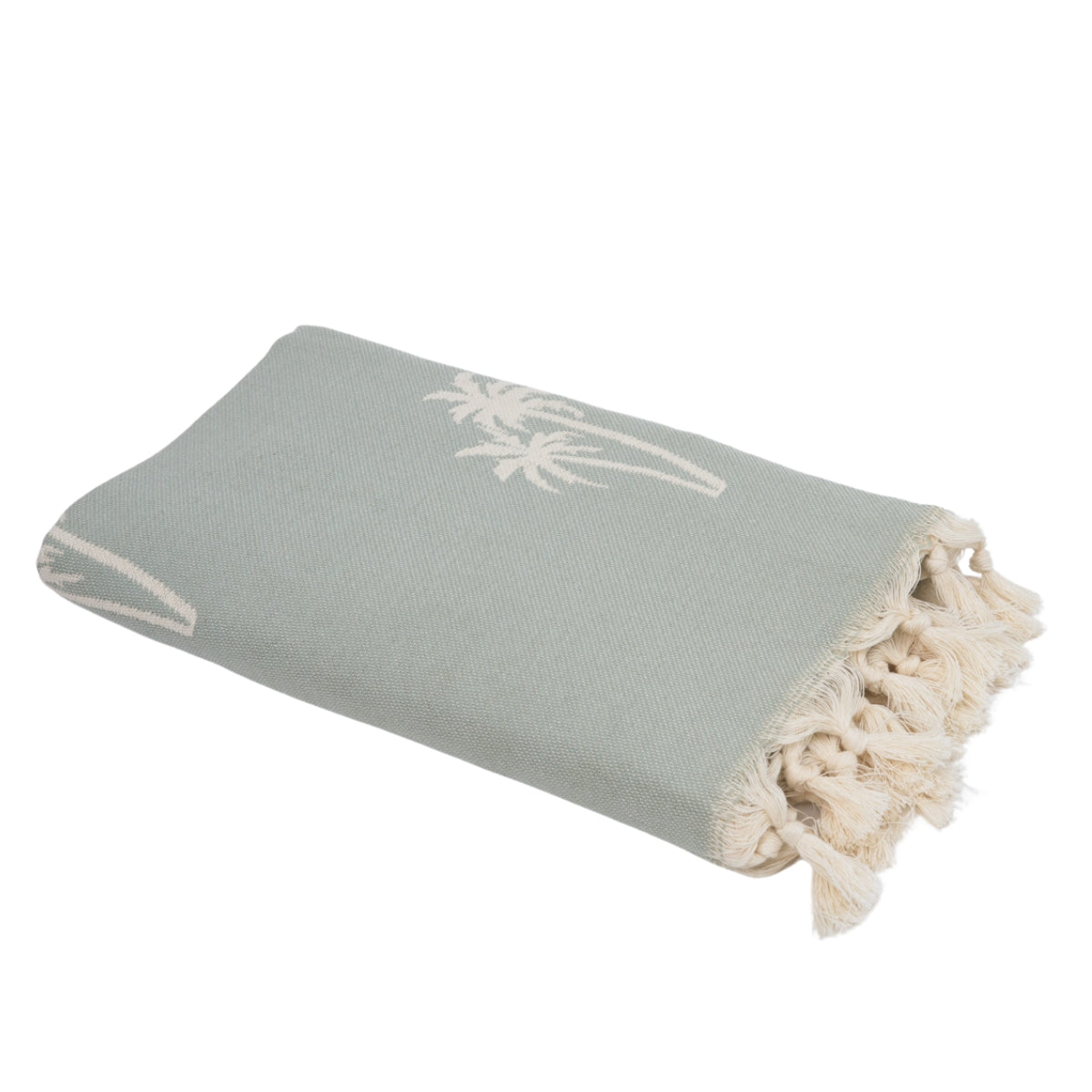 Fouta jacquard coton PALMIER 100X200