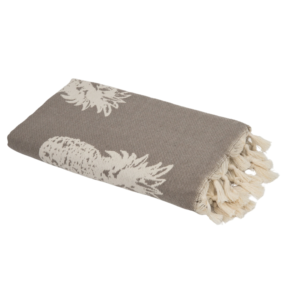 Fouta jacquard coton 100x200 ANANAS