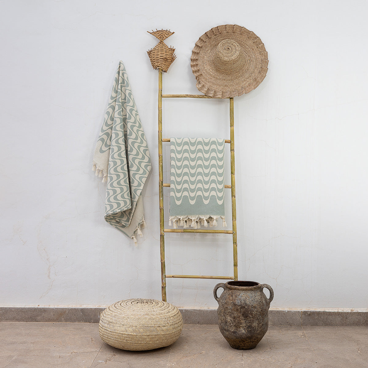 Fouta jacquard coton 100x200 CABANA