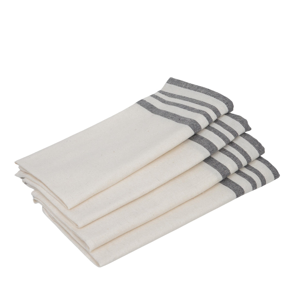 Table napkins (x4) in cotton 45x45 MAHDIA