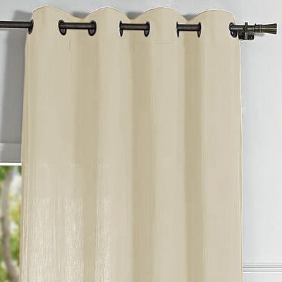 Eyelet curtain in cotton gauze CARLA 140x240